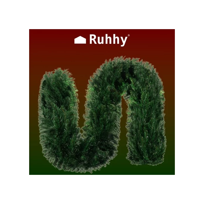 Ruhhy műfenyő girland 2.7 m HQ