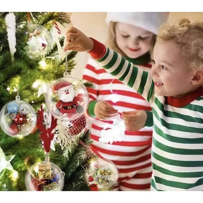 Ruhhy átlátszó gömbök 5 darabos készlet 