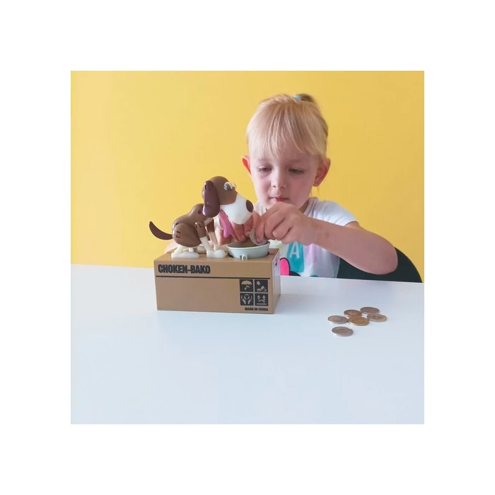 Elemes kutyás persely