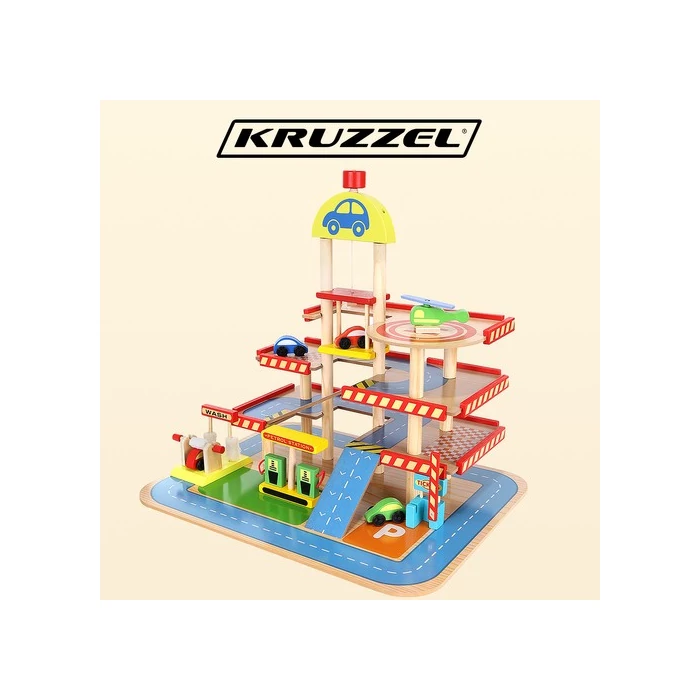 XXL fából készült parkolóház