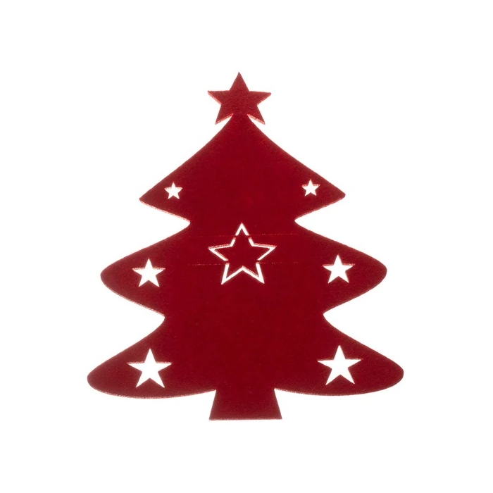 Ruhhy evőeszköz tok karácsonyfás 12 db