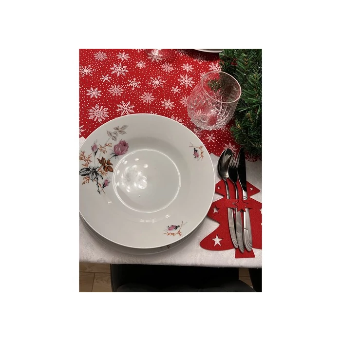 Ruhhy evőeszköz tok karácsonyfás 12 db