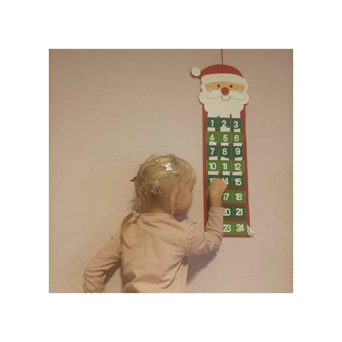 Ruhhy adventi naptár mikulásos