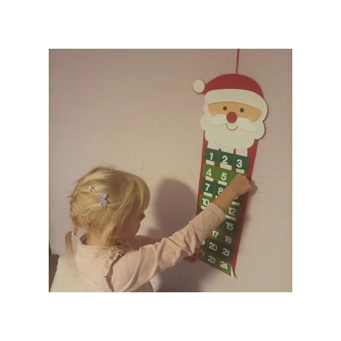 Ruhhy adventi naptár mikulásos