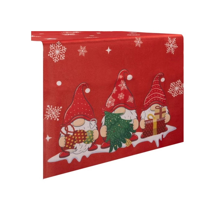 Ruhhy karácsonyi törpés asztali futó 150 x 40 cm 