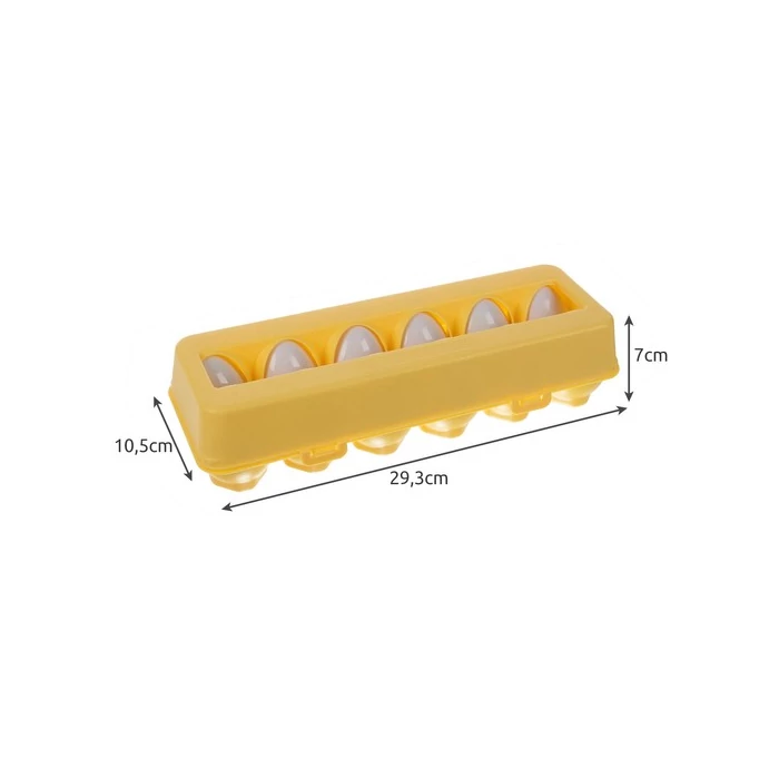 Szortírozó puzzle tojás egy kerékben / extrudáló készlet