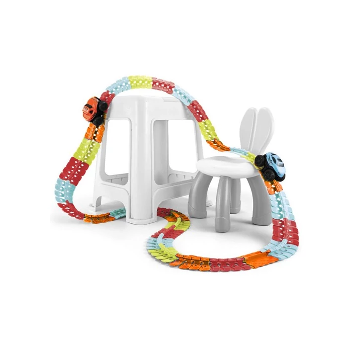 Rugalmas autópálya + világító autó – 4,8m