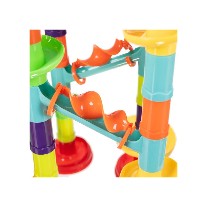 Golyós pálya csúszda / 30 golyó / 113 elem