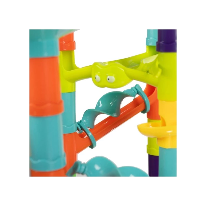 Golyós pálya csúszda / 30 golyó / 113 elem