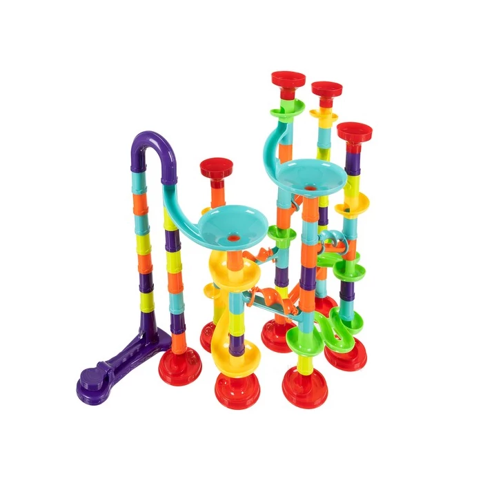 Golyós pálya csúszda / 30 golyó / 113 elem