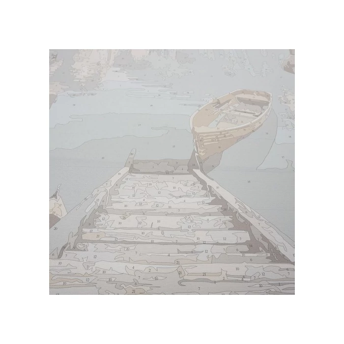 Számfestő fa rámával, Kanada - 40x50