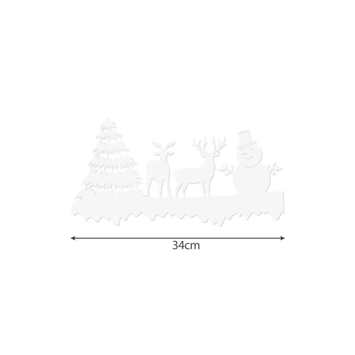 Ruhhy Karácsonyi ablak matricák