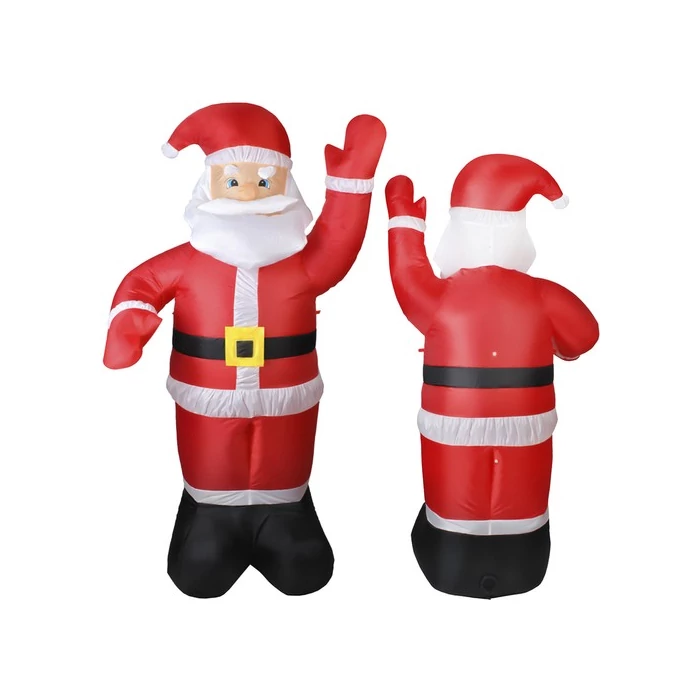 Felfújható mikulás led fénnyel