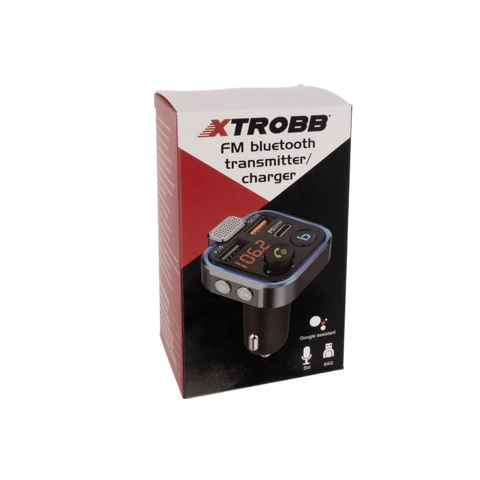 Xtrobb Bluetooth FM adóvevő autós töltővel 12 v / 24 v