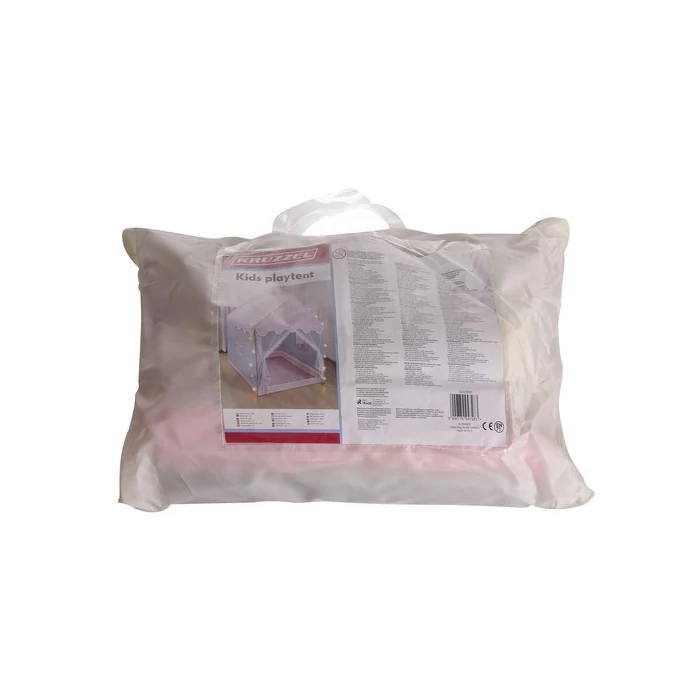 Játszósátor világítással, rózsaszín