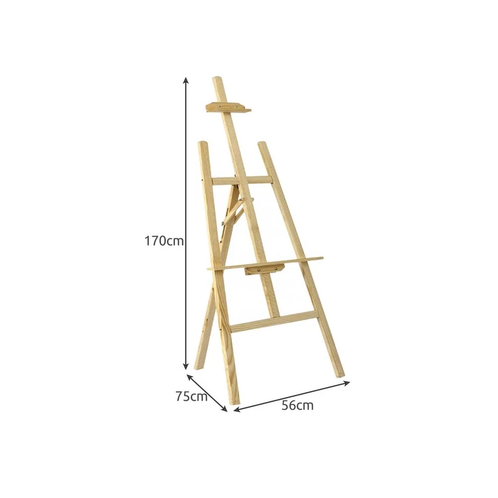 Fa festőállvány - 170 cm
