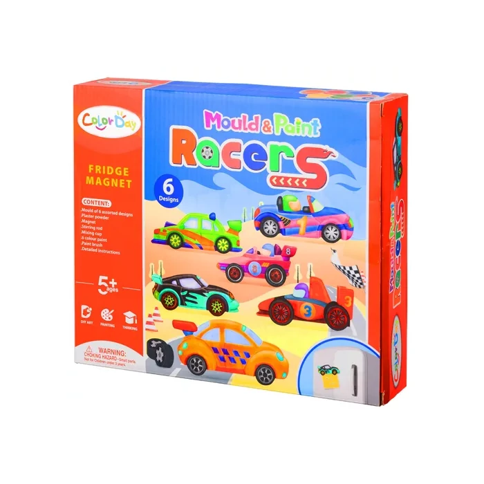 Kreatív hűtőmágnes készítő készlet - autós