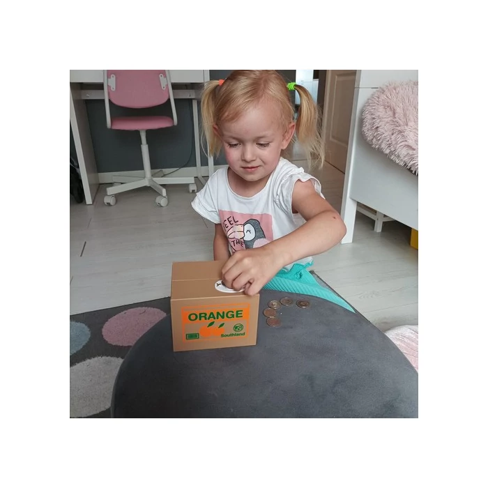 Interaktív malacpersely cica - érmés tolvaj