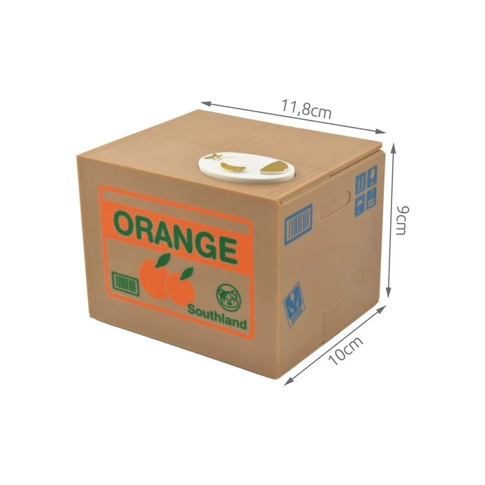 Interaktív malacpersely cica - érmés tolvaj