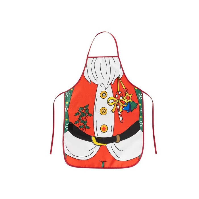 Karácsonyi kötény - Mikulás