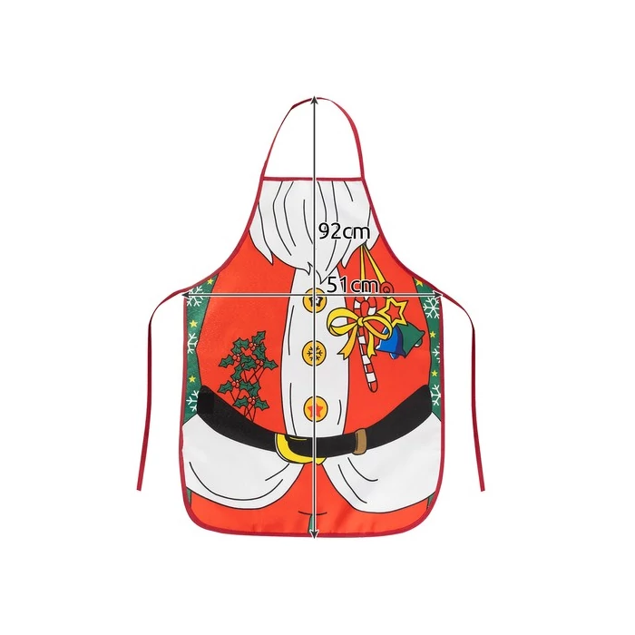 Karácsonyi kötény - Mikulás