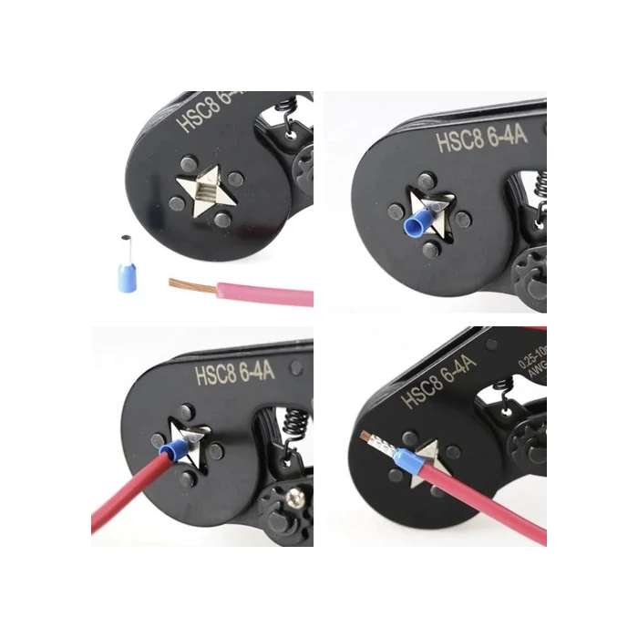 Golyós krimpelő + 1200 hüvely a szervezőben