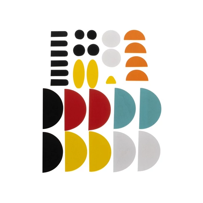 Fa logikai rejtvény - állatok geometriai ábrái