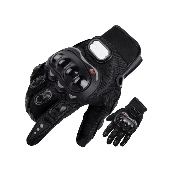 Trizand fekete motoros kesztyű XL