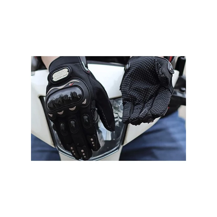 Trizand fekete motoros kesztyű XL