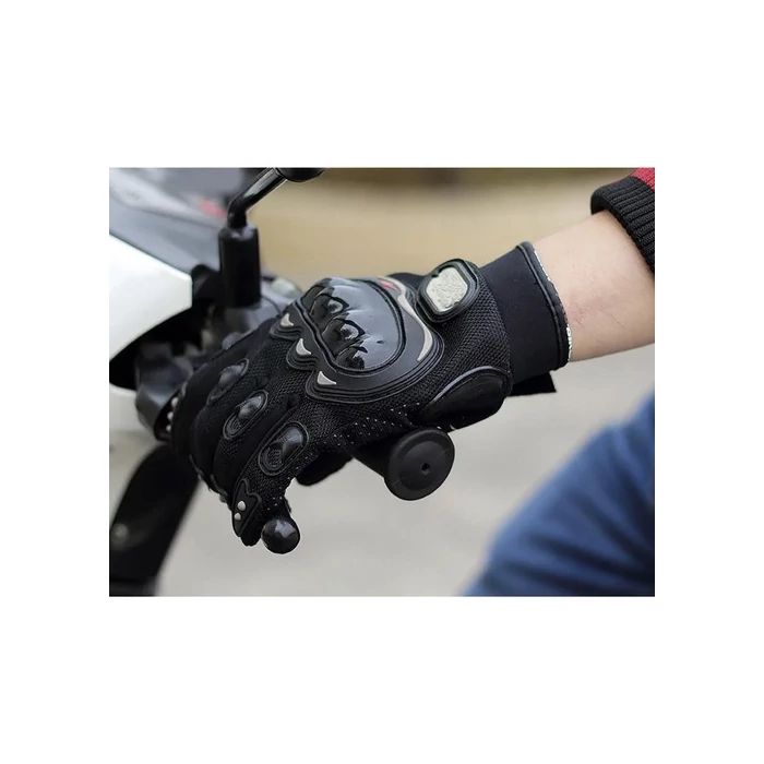 Trizand fekete motoros kesztyű XL