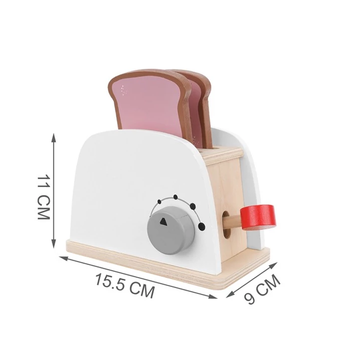 Fa kenyérpirító + kellékek