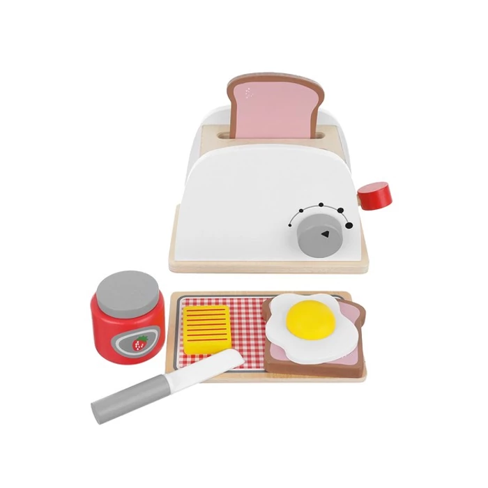 Fa kenyérpirító + kellékek