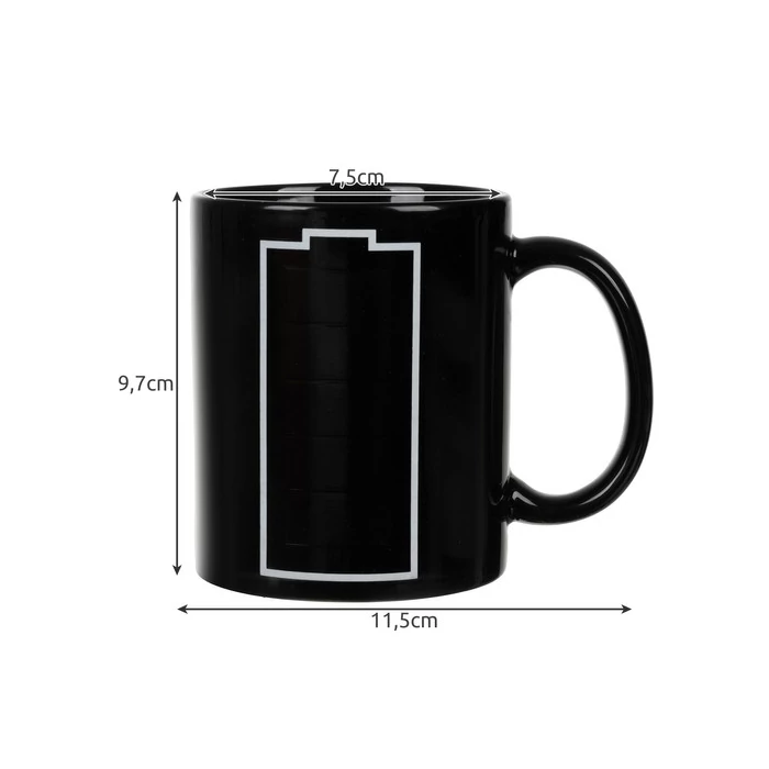 Magic mug - Varázsbögre akkumulátor mintával