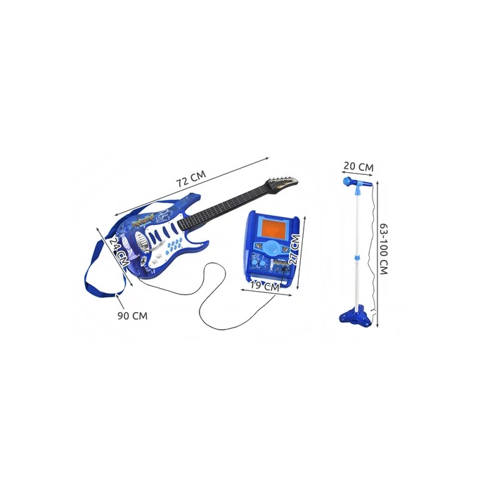 Elektromos gitár+mikrofon+erősítő