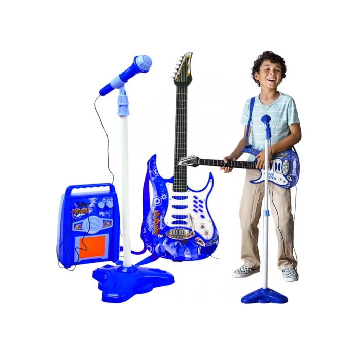 Elektromos gitár+mikrofon+erősítő