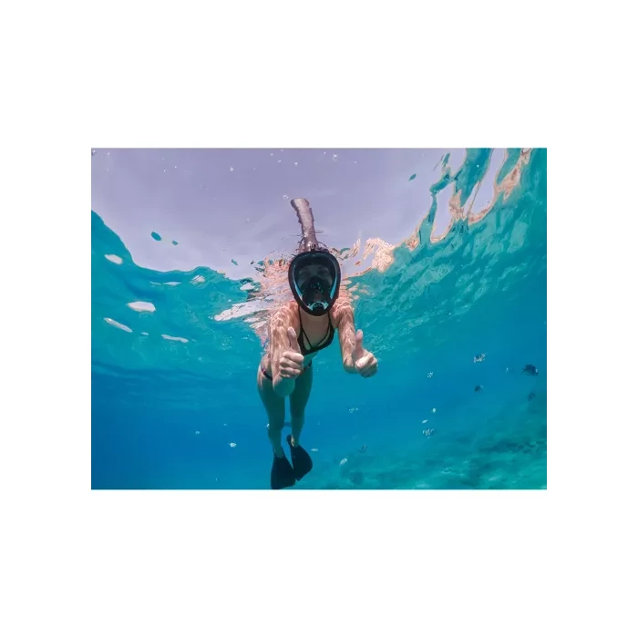  Snorkel búvármaszk kamera tartóval S/M