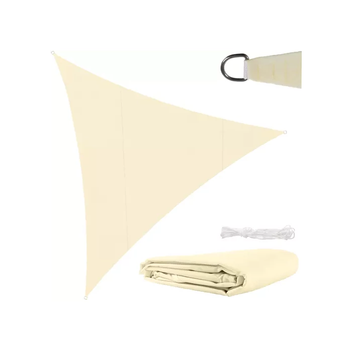 Napvitorla 4x4x4m bézs