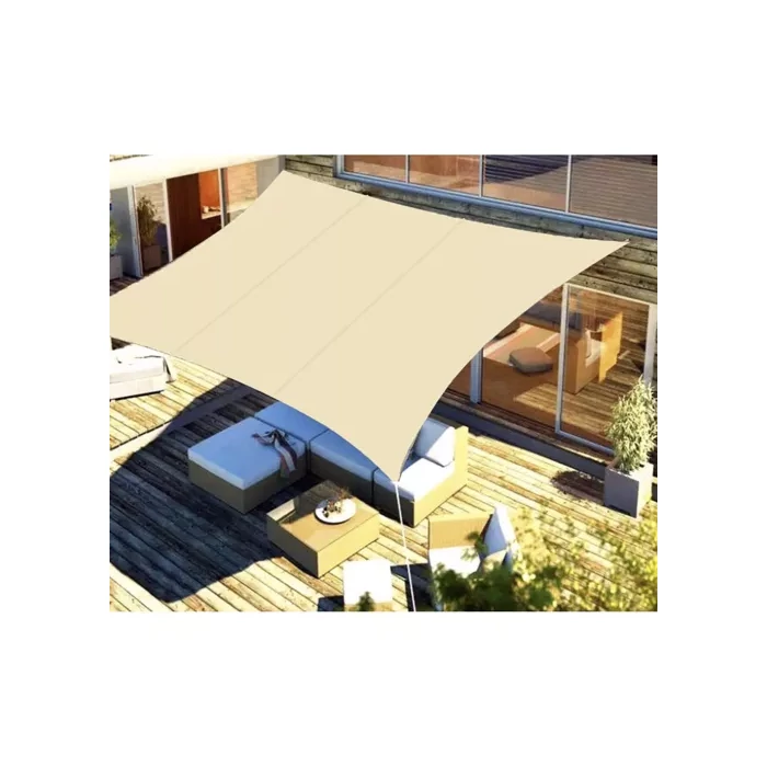 Napvitorla 4x3m bézs 