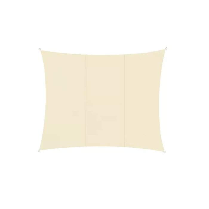Napvitorla 4x3m bézs 