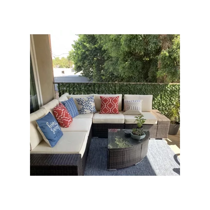 Borostyán erkély árnyékoló 3 m 