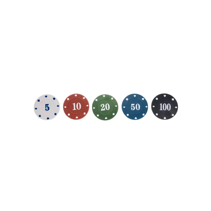 TEXAS pókerkészlet, 200 token, 2 pakli