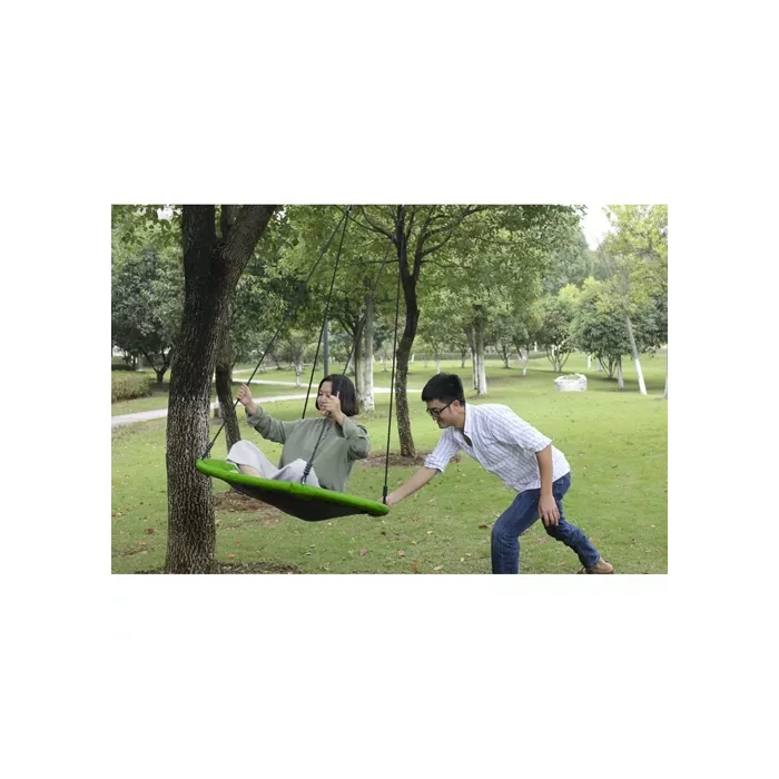 Fészek hinta, 120 cm, zöld-fekete