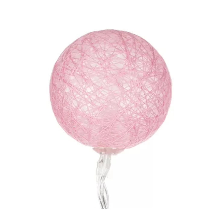 Rózsaszín gyermeksátor fényekkel