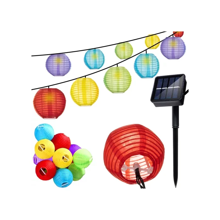 Napelemes fényfüzér 3.5 méter