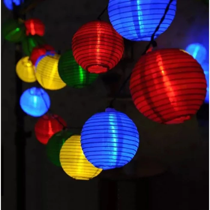 Napelemes fényfüzér 3.5 méter