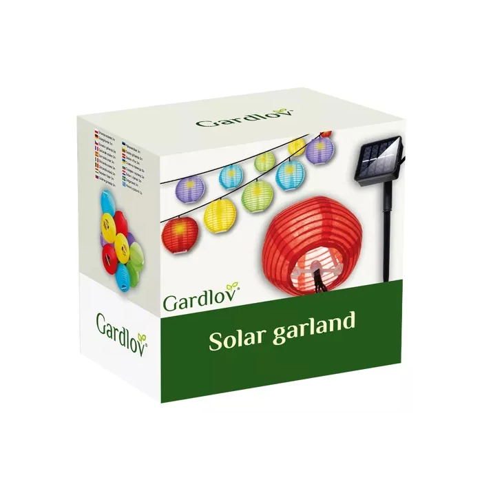 Napelemes fényfüzér 3.5 méter