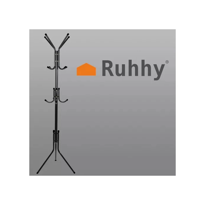 Álló ruhafogas 170cm fekete