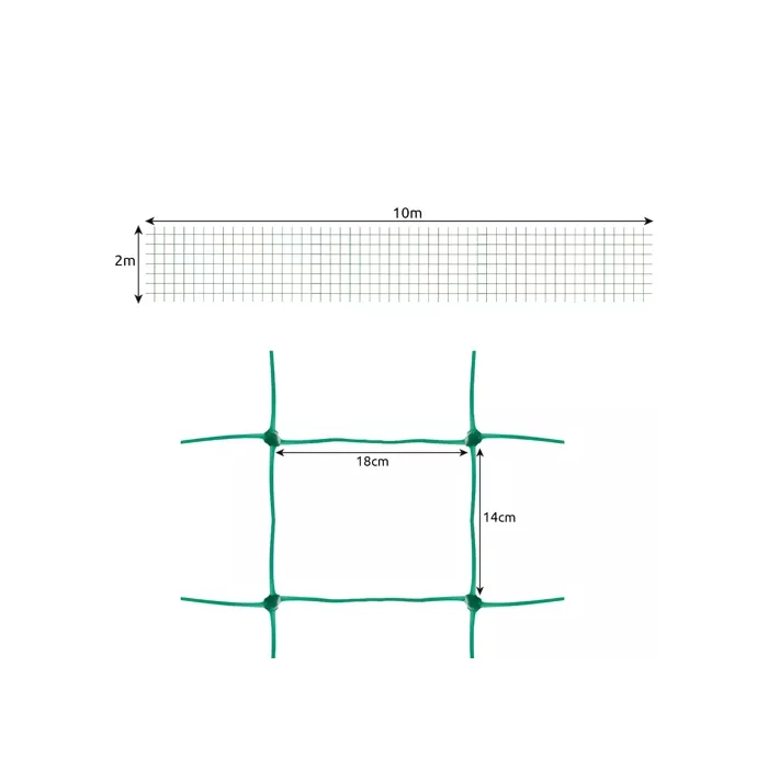 Hálós növénytámasz 2x10m 