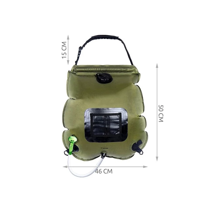 Kemping zuhany zsebekkel 20l