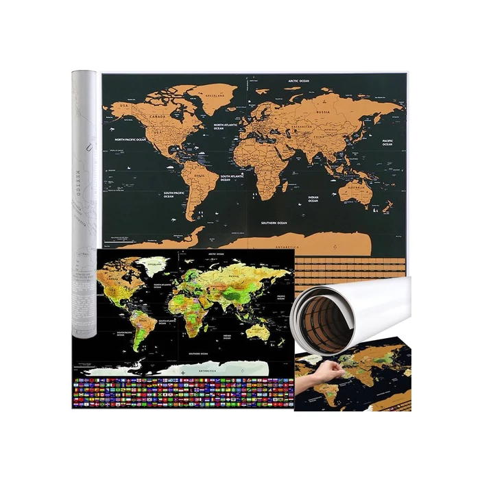 Kaparós világtérkép